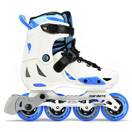 Micro Infinite White Adj Kids Inline Skates - White/5.5-7.5