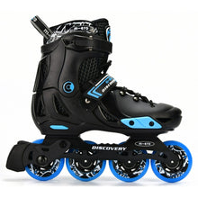 
                        
                          Load image into Gallery viewer, Micro Discovery Black Adj Kid Inline Skates - Black/11.5 - 1
                        
                       - 1
