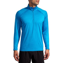 
                        
                          Load image into Gallery viewer, Brooks Dash Mens Running 1/2 Zip - HTH LTRC BL 405/XL
                        
                       - 7