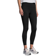 
                        
                          Load image into Gallery viewer, Brooks Method 7/8 Womens Running Tights - BLACK 001/XL
                        
                       - 1