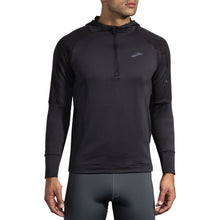 
                        
                          Load image into Gallery viewer, Brooks Notch Thermal Mens Running Hoodie - BLACK 001/XL
                        
                       - 1