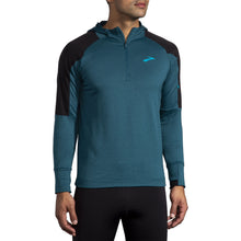 
                        
                          Load image into Gallery viewer, Brooks Notch Thermal Mens Running Hoodie - HTH ALPN/BK 446/XL
                        
                       - 5