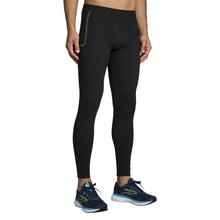 
                        
                          Load image into Gallery viewer, Brooks Momentum Thermal Black Mens Running Tights - BLACK 001/XL
                        
                       - 1