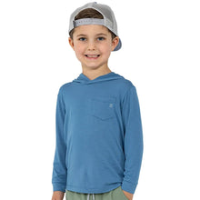 
                        
                          Load image into Gallery viewer, Free Fly Bamboo Shade Toddler Hoodie - ATLANTC BLU 110/6T
                        
                       - 1