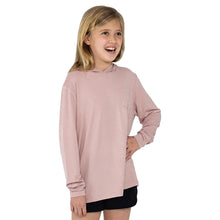 
                        
                          Load image into Gallery viewer, Free Fly Bamboo Shade Youth Hoodie - HARBOR PINK 107/L
                        
                       - 2