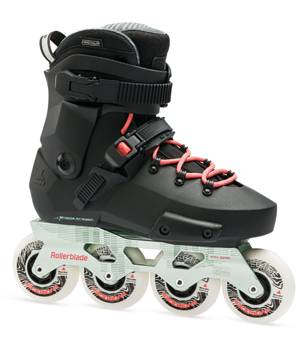 Rollerblade Twister XT Womens Urban Inline Skates - Black/Mint/10.0