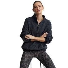 
                        
                          Load image into Gallery viewer, Varley Barnett Charcoal Marl Women 1/2 Zip Sweater - Charcoal Marl/L
                        
                       - 1