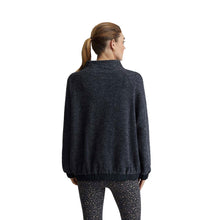 
                        
                          Load image into Gallery viewer, Varley Barnett Charcoal Marl Women 1/2 Zip Sweater
                        
                       - 2