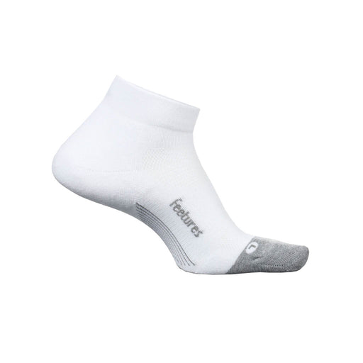 Feetures Elite Max Cushion Unisex Low Cut Socks - WHITE 158/XL