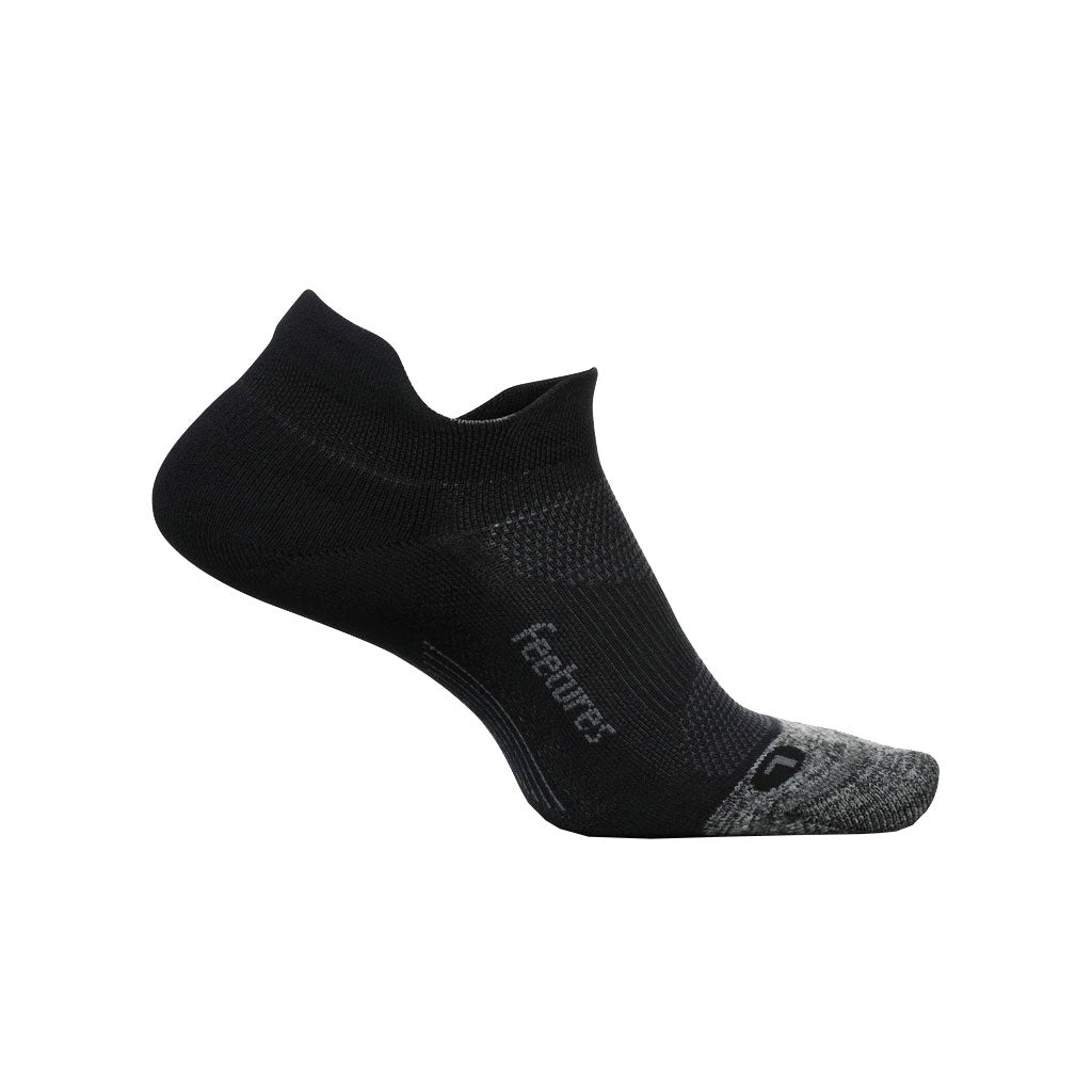 Feetures Elite Light Cushion NST Unisex Socks - BLACK 159/XL