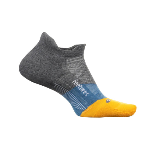 Feetures Elite Light Cushion NST Unisex Socks - ELETRC GRAY 422/XL