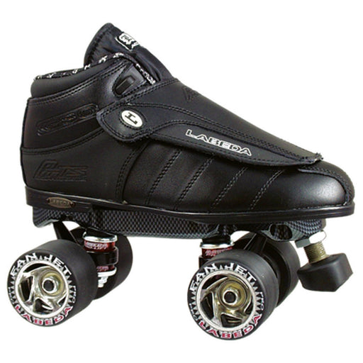 Labeda G-80 Unisex Speed Roller Skates - M7 / W8/Black