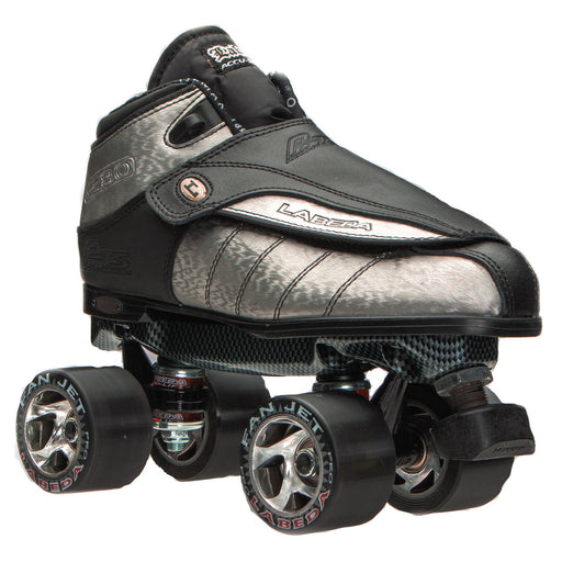 Labeda G-80 Unisex Speed Roller Skates - M7 / W8/Silver