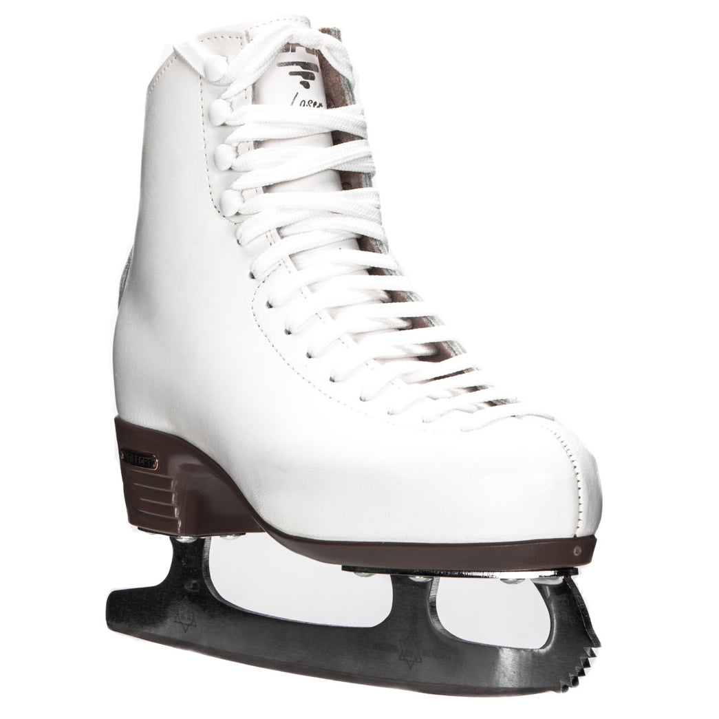 Risport Laser Womens Figure Skates - White/US8.5/255/38