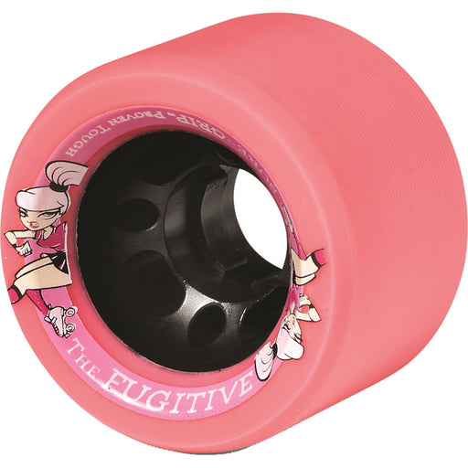 Sure Grip Fugitive 62mm Roller Skate Wheels - Pink