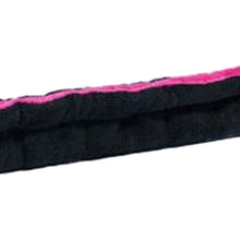 
                        
                          Load image into Gallery viewer, Guardog 2-Tone Terries Ice Skate Blade Covers - BLACK/PINK T30
                        
                       - 1