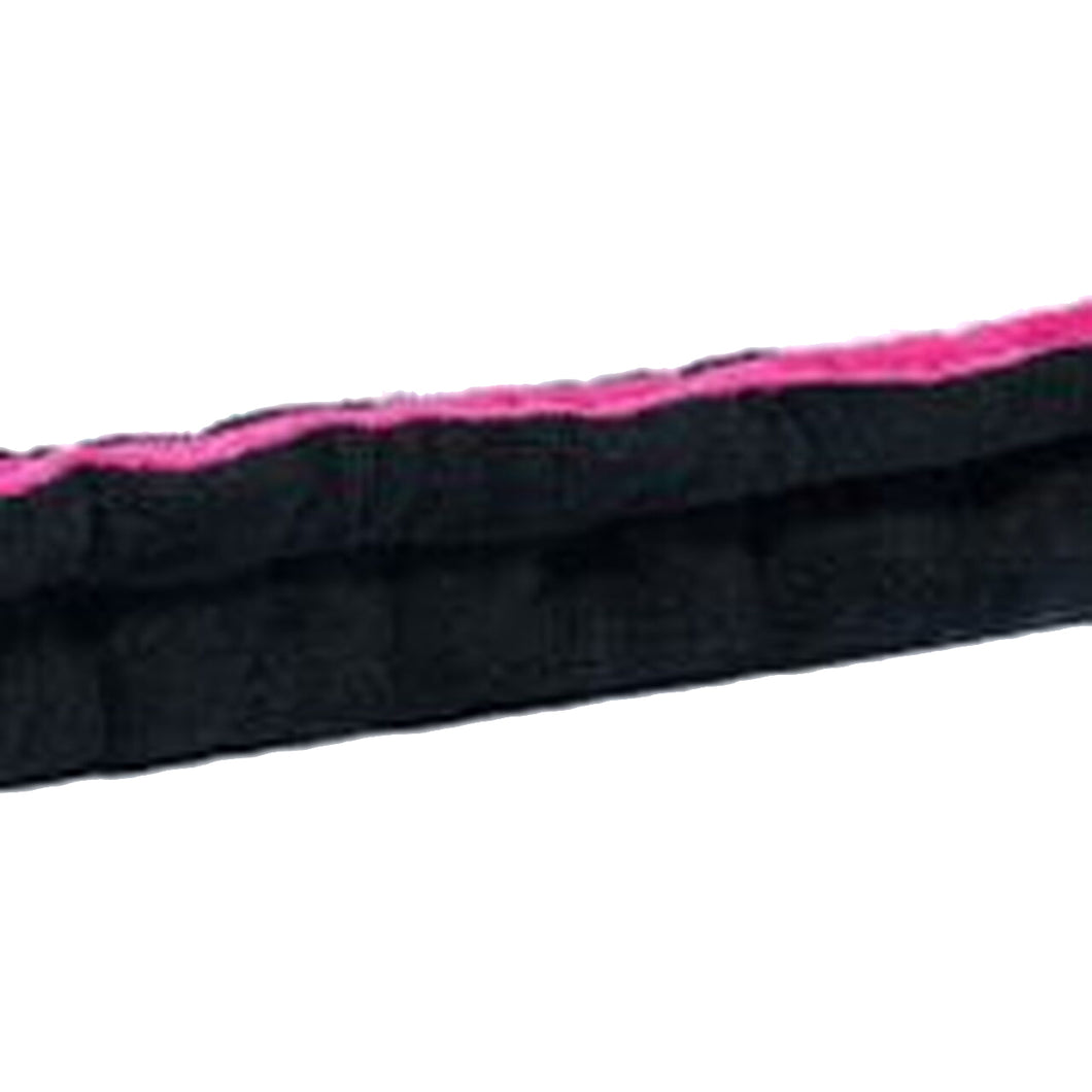 Guardog 2-Tone Terries Ice Skate Blade Covers - BLACK/PINK T30