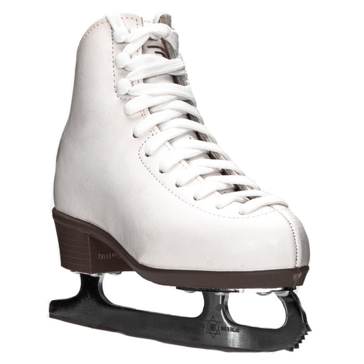 Risport Laser Girls Figure Skates - White/US6.0W/230/34.5