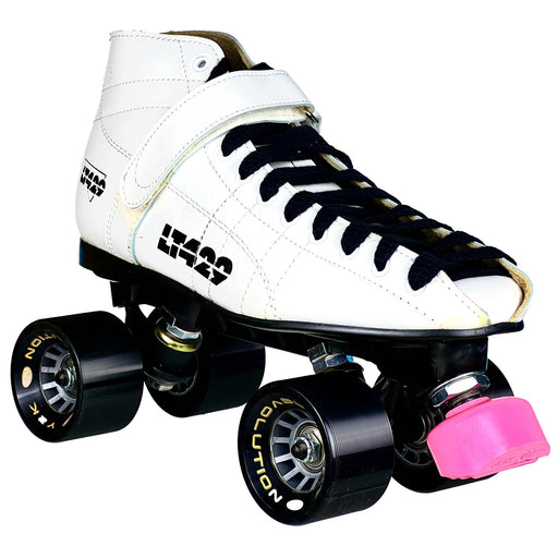 Pacer 429 LT Unisex Roller Skates - White/M 9 / W 11