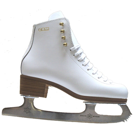 Gam Elegance Womens Figure Skates - White/6.0/Wide