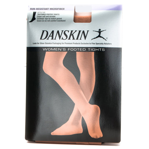 Danskin #69 Footed Womens Tights - Suntan/D