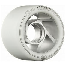 
                        
                          Load image into Gallery viewer, Bones Powell Turbo Alu 62mm Roller Skate Wheels - White/88A
                        
                       - 1