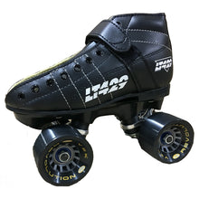 
                        
                          Load image into Gallery viewer, Pacer 429 LT Quad Cruiser Unisex Roller Skates - Black/M06 / W08
                        
                       - 1