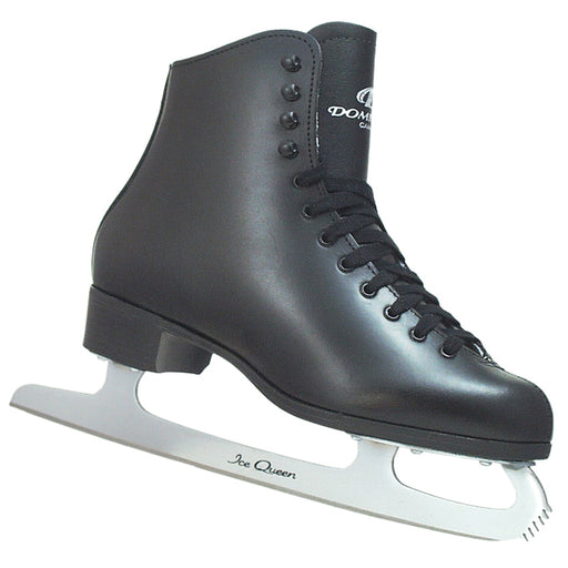 Dominion Canadian Black Mens Figure Skates - Black/5.0