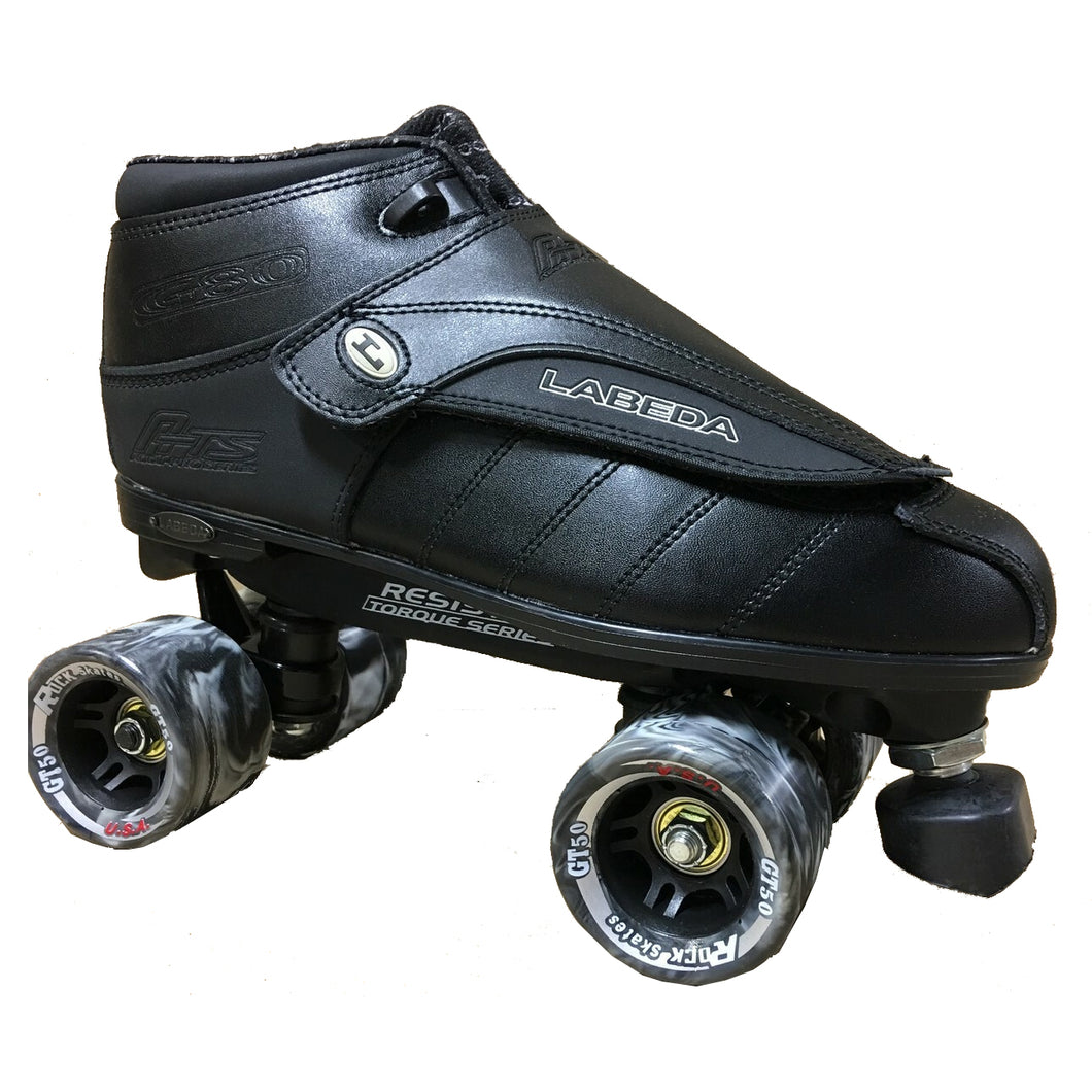 Labeda 640 Unisex Roller Skates - Black/M10 / W12