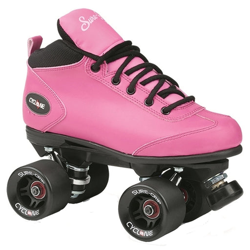 Sure Grip Cyclone Unisex Roller Skates - Pink/M6 / W8