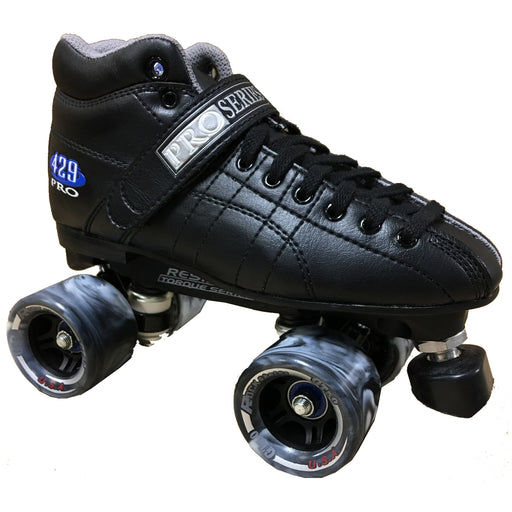 Pacer 429 PRO Unisex Roller Skates - Black/M05 / W07