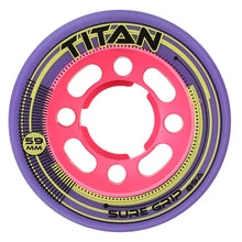 
                        
                          Load image into Gallery viewer, Sure Grip Titan Roller Skate Wheels 4-Pack - Purple/62MM
                        
                       - 3