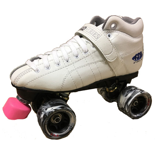 Pacer 429 PRO White Unisex Roller Skates - White/M9 / W10
