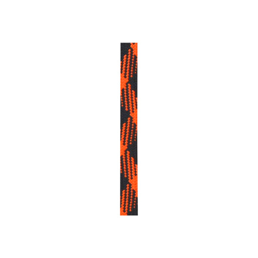 10 Seconds Fat Plaid Roller Skate Laces - Neon Orange/Blk/81 IN