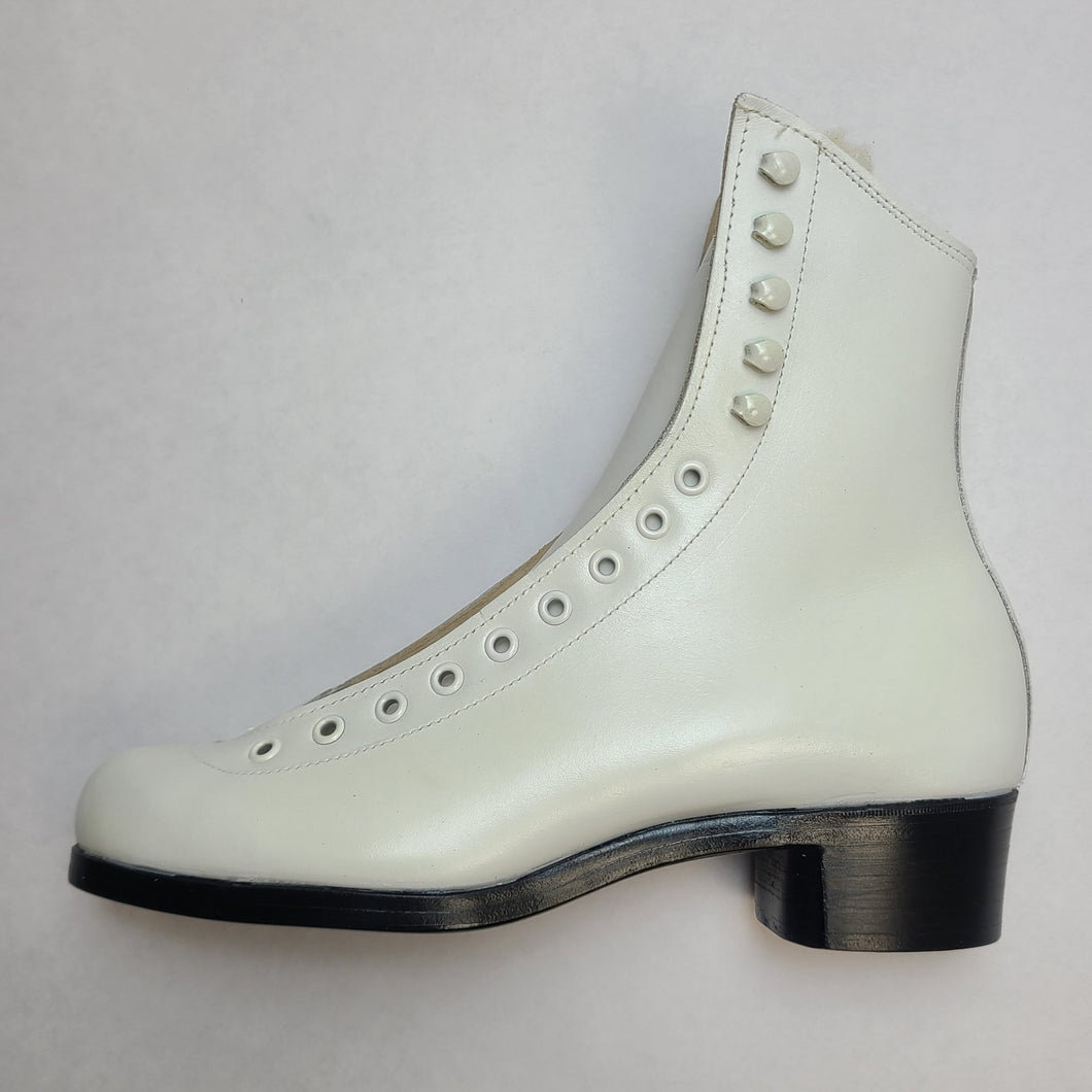 Riedell 297 Womens Roller Skate Boots - White/8.5/Narrow