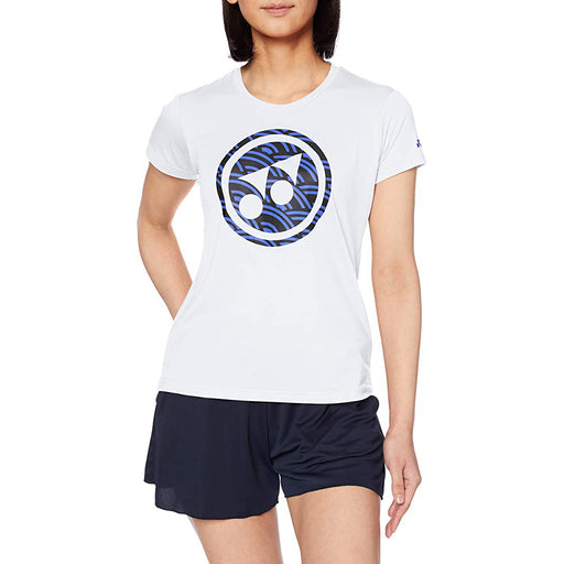 Yonex Practice White Womens Tennis T-Shirt - White W/L