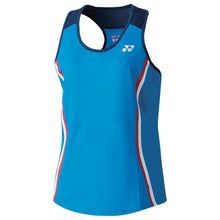 
                        
                          Load image into Gallery viewer, Yonex Melbourne Collection Womens Tennis Tank Top - Sea Blue Sb/L
                        
                       - 1