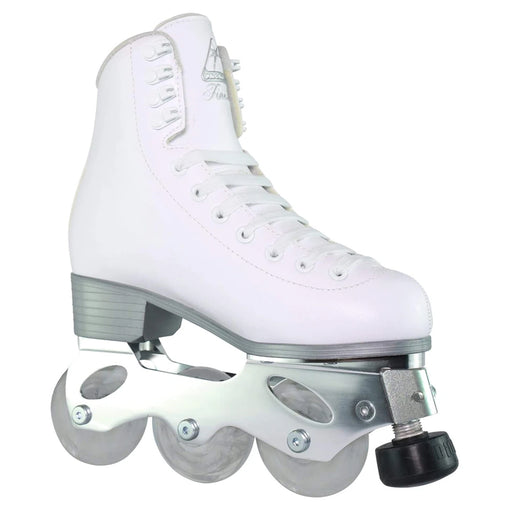 Jackson Finesse Womens Inline Figure Roller Skates - 9.0/White Wh