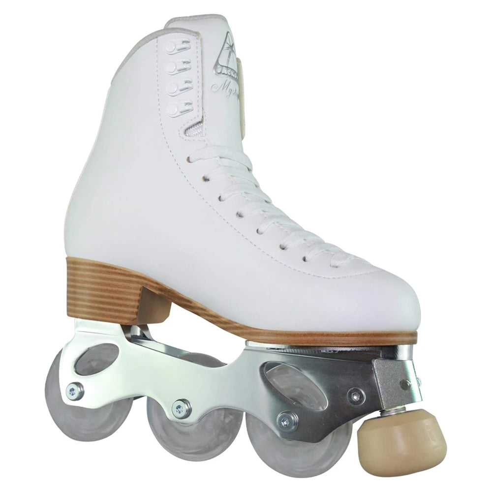 Jackson Mystique Womens Inline Figure Roller Skate - 9.0/White Wh