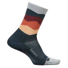 
                        
                          Load image into Gallery viewer, Feetures Elite Light Cushion Mini Crew Socks - SUNSET WAVE 378/XL
                        
                       - 6