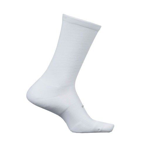 Feetures High Performance Cushion Crew Socks - WHITE 000/XL