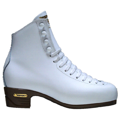 Risport Laser White Womens Figure Skate Boot - White/US8.5/255/38/Wide