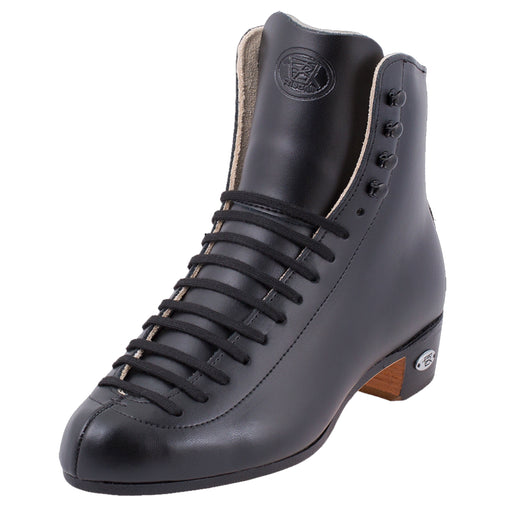 Riedell 220 Black Unisex Roller Skate Boot - Black/M06 / W08/Wide
