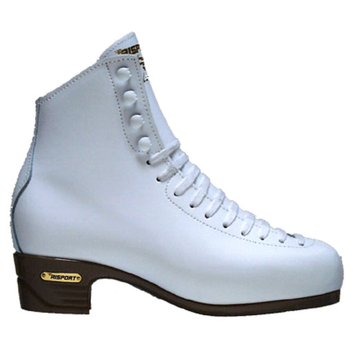 Risport Laser White Girls Figure Skate Boot - White/US13J/200/30/Wide