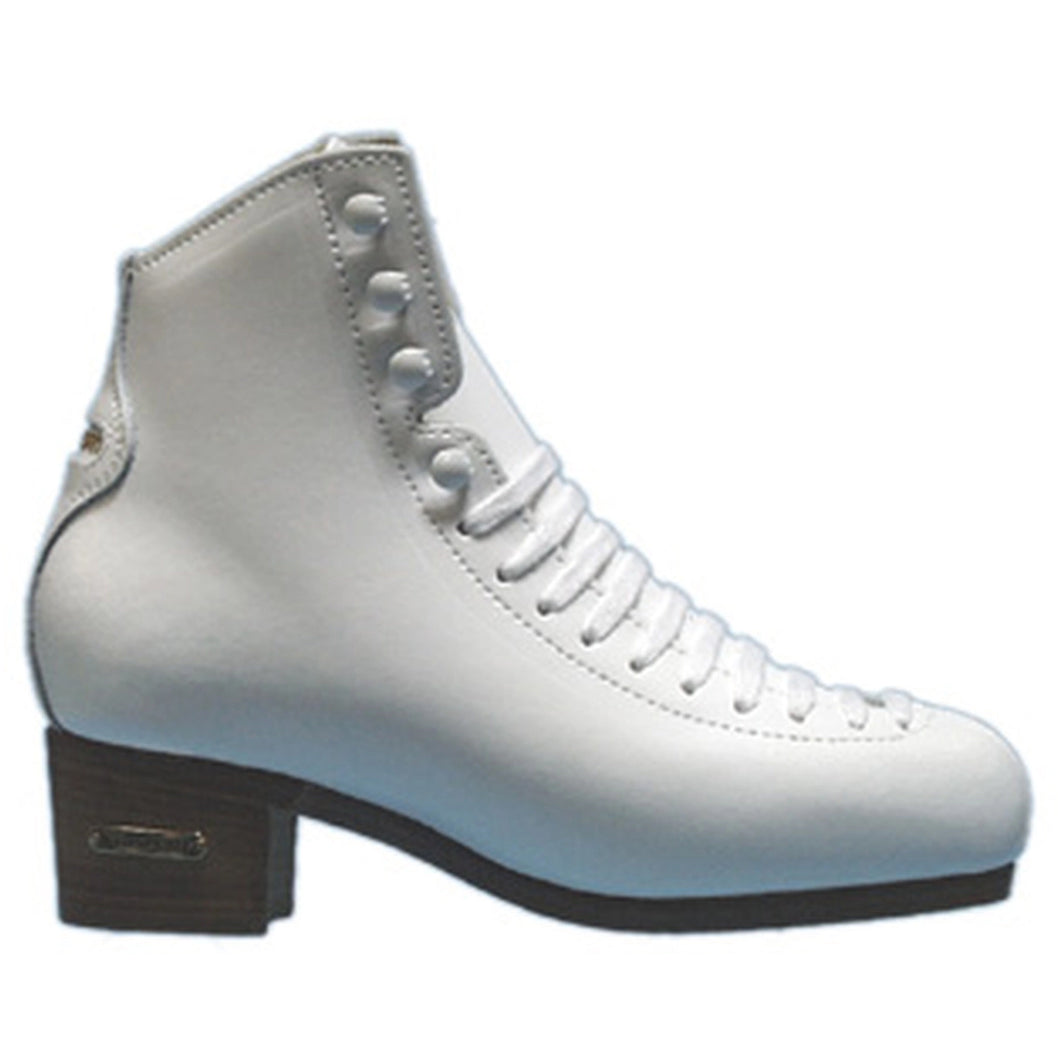 Risport Diamant Girls Figure Skate Boots - White/US5.5/225/34/C