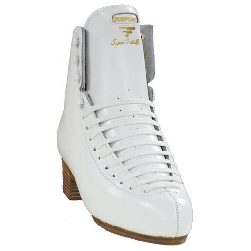 Risport Super Cristallo Wht Girl Figure Skate Boot - White/US5.5/225/34/AA