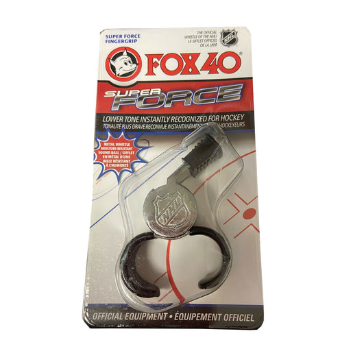Fox 40 Super Force Finger Grip Whistle - Silver