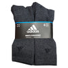 Adidas Athletic Cushioned Mens Crew Socks 6-Pack