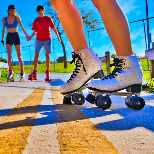 Fit-Tru Cruze Quad Silver Womens Roller Skates