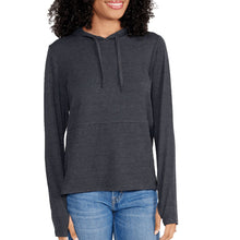 
                        
                          Load image into Gallery viewer, Free Fly Bamboo Flex Womens Hoodie - HTHR BLACK 305/L
                        
                       - 3